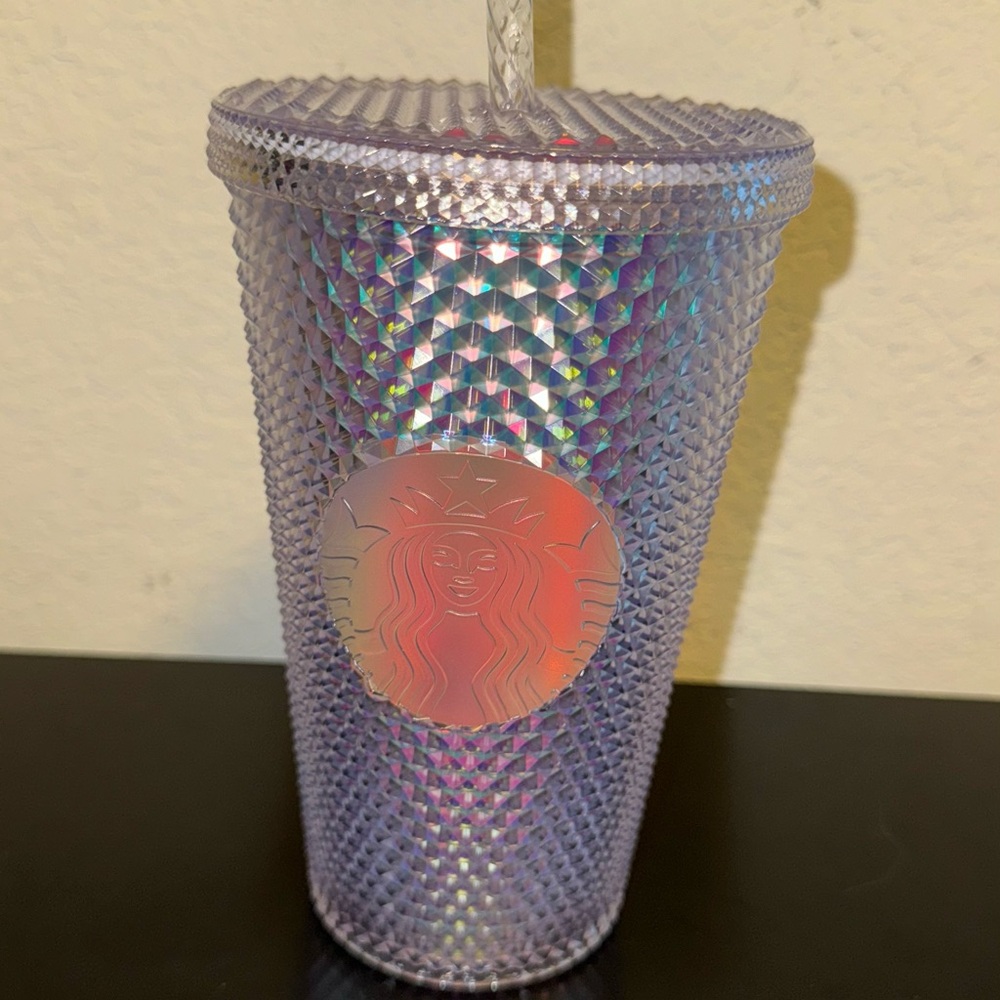 Starbucks clear Iridescent cup